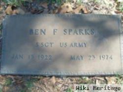 Ben F Sparks