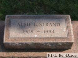 Alsie Lee Hubbard Strand