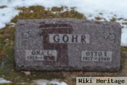 Otto E Gohr