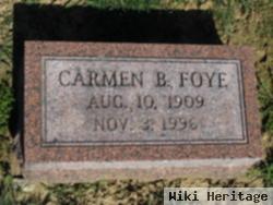 Carmen B Beaudin Foye