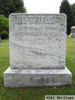 Aubrey G Lothrop