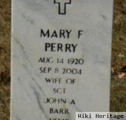 Mary Frances Perry Barr