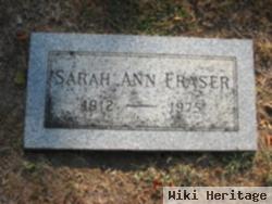 Sarah Ann Fraser