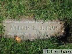 William E Lehman