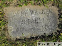 Myra Winifred Walker Breault