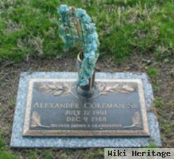Alexander Coleman, Sr