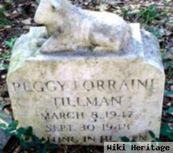 Peggy Lorraine Tillman