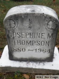 Josephine M Thompson