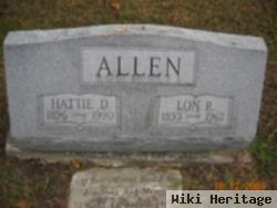 Harriet D "hattie" Allen