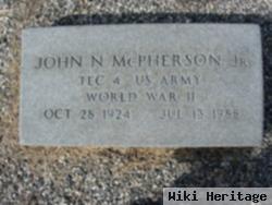 John Nathaniel Mcpherson, Jr