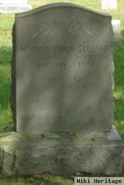 Howard Asher Cleland