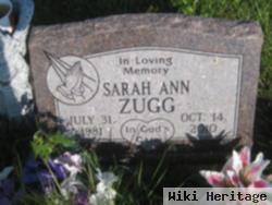 Sarah Ann Zugg