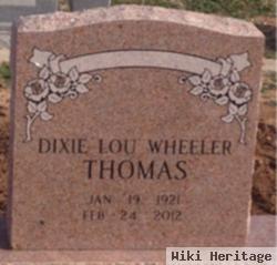 Dixie Lou Wheeler Thomas