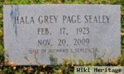Hala Grey Page Sealey
