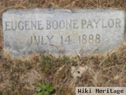 Eugene Boone Paylor