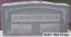 Annie Elizabeth Mcmurry Blankenbeckler