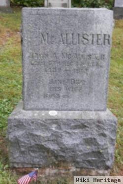 Jane Orr Mcallister