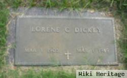 Lorene C Dickey