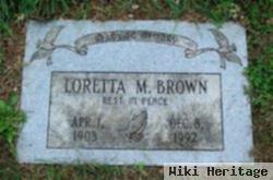 Loretta M. Brown