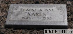 Elaine Karen Nye