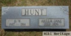 Arilla Jane Agee Hunt