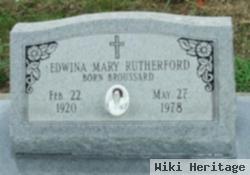 Edwina Mary Broussard Rutherford