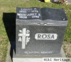 Margaret E Rosa