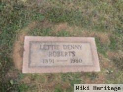 Sarah Lettie Denny Roberts