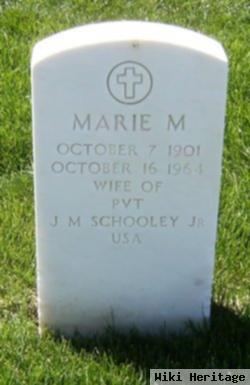 Marie M Schooley