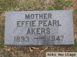 Effie Pearl Robertson Akers