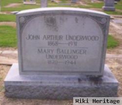 Mary Ballinger Underwood