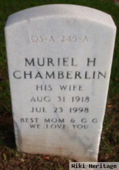 Muriel H Chamberlin Tonjec