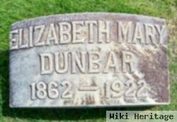 Elizabeth Mary Dunbar