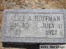 Alice A Hoffman