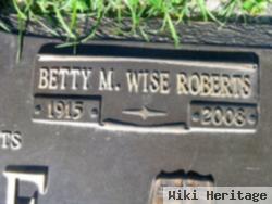 Betty M. Roberts