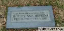 Shirley Ann Hopkins