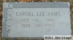 Caroll Lee Sams