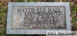 Mattie Lee Hall Matthews