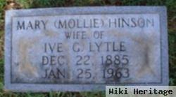 Mary Carline "mollie" Hinson Lytle