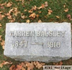 Warren Frazier Balsley