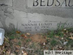 Nannie Almeda "nana" Lundy Bedsaul