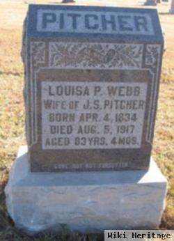 Louisa Prudence Webb Pitcher