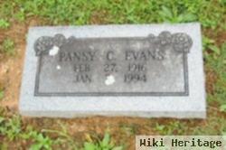 Pansy C. Evans