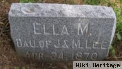 Ella M. Lee