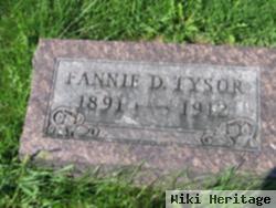 Fannie D Tysor