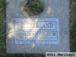 Ronald W Sutherland