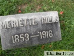 Meriette Miller Hills