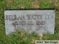 Beulah Watts Lea