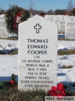 Corp Thomas Edward Cooper