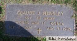 Claude J. Hensley